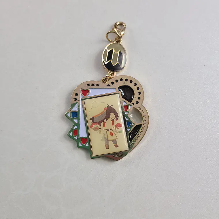 [Ryuseitai] Nagumo Tetora - Colgante metalico Wonderland Series [Ensemble Stars] 1