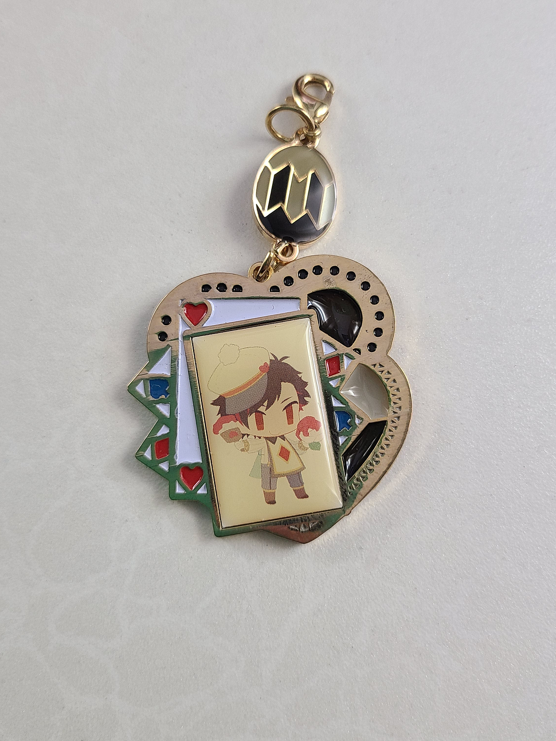 [Ryuseitai] Nagumo Tetora - Colgante metalico Wonderland Series [Ensemble Stars] 1