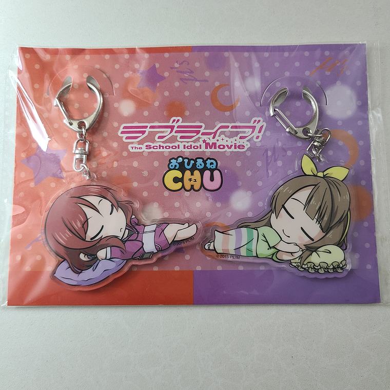 [Musas] Kotori & Maki - Set de llaveros acrílicos CHU [Love Live] 1