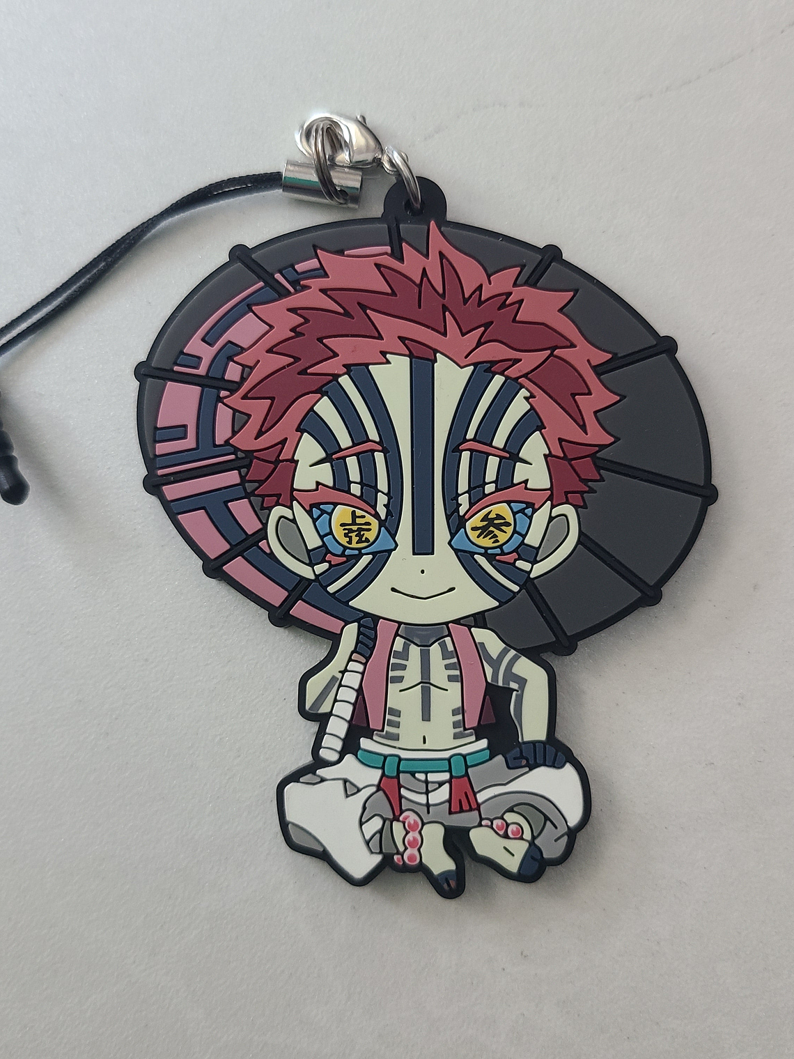 Akaza - Strap de goma [Kimetsu no Yaiba] 1