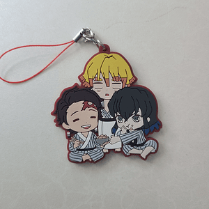 Kamado Tanjiro & Inosuke & Zenitsu- Strap de goma [Kimetsu no Yaiba]