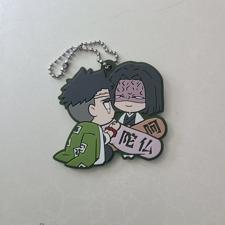 Himejima Gyomei & Ubuyashiki - Ballchain de goma [Kimetsu no Yaiba] 1