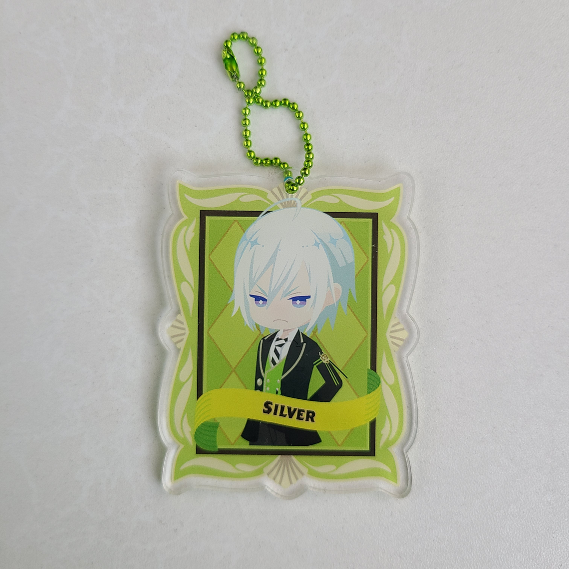 [Diasomnia] Silver - Ballchain acrílico [Twisted Wonderland] 1