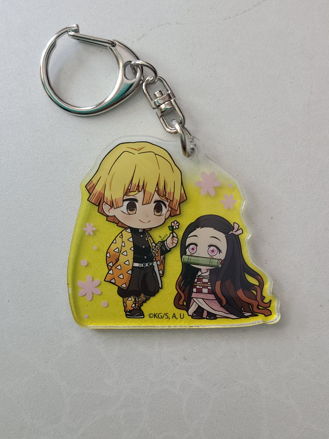 Agatsuma Zenitsu - Llavero acrílico [Kimetsu no Yaiba] 1