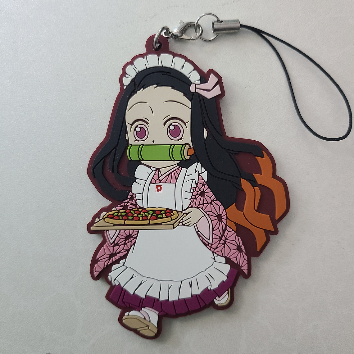 Kamado Nezuko - Strap de goma Pizza-la! [Kimetsu no Yaiba] 1