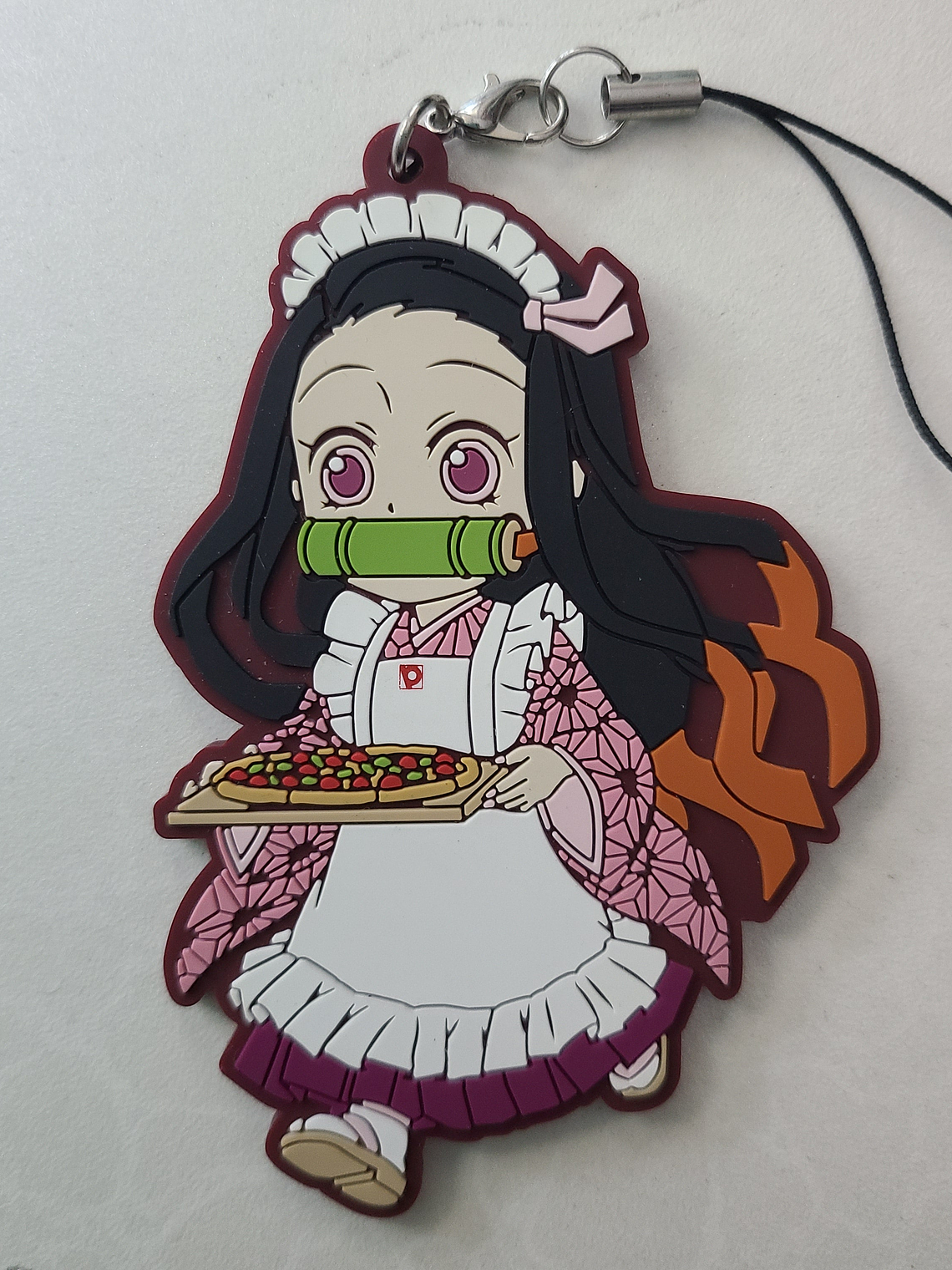Kamado Nezuko - Strap de goma Pizza-la! [Kimetsu no Yaiba] 1