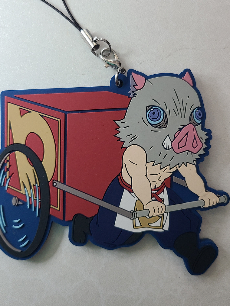 Hashibira Inosuke - Strap de goma Pizza-la! [Kimetsu no Yaiba] 1