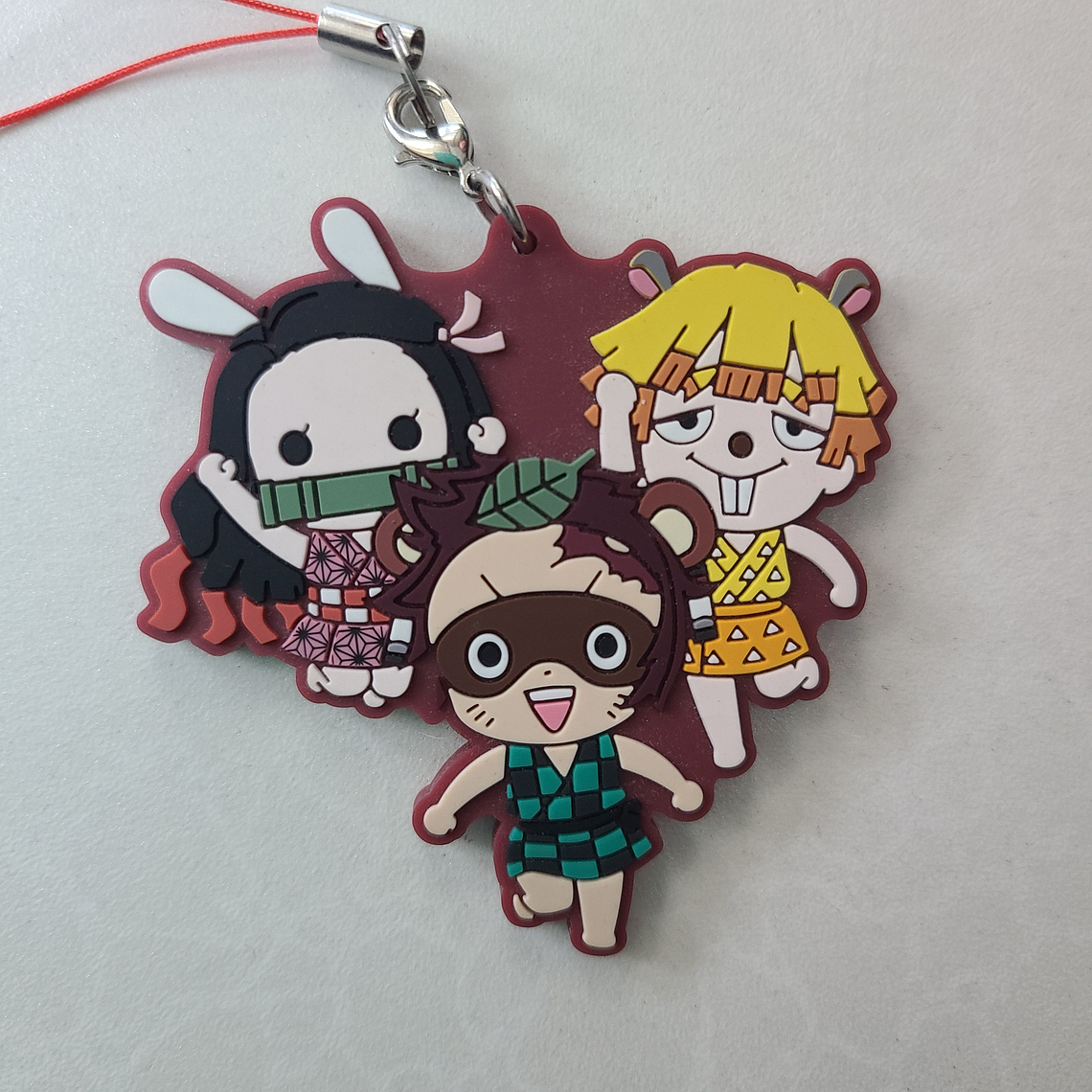 Kamado Tanjiro & Nezuko & Zenitsu - Strap de goma [Kimetsu no Yaiba] 1