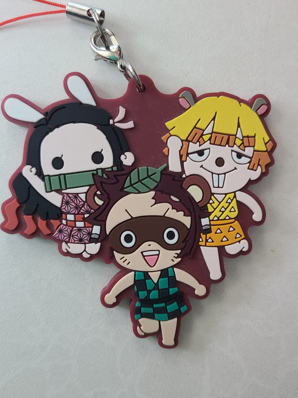 Kamado Tanjiro & Nezuko & Zenitsu - Strap de goma [Kimetsu no Yaiba] 1