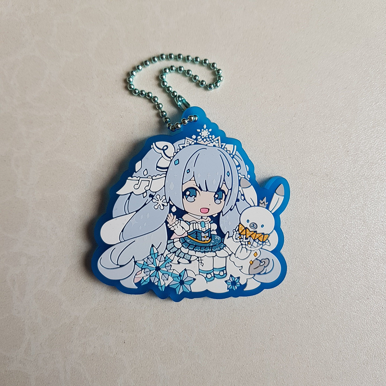 Hatsune Miku (Snow Miku 2019) - Ballchain de goma [VOCALOID] 1