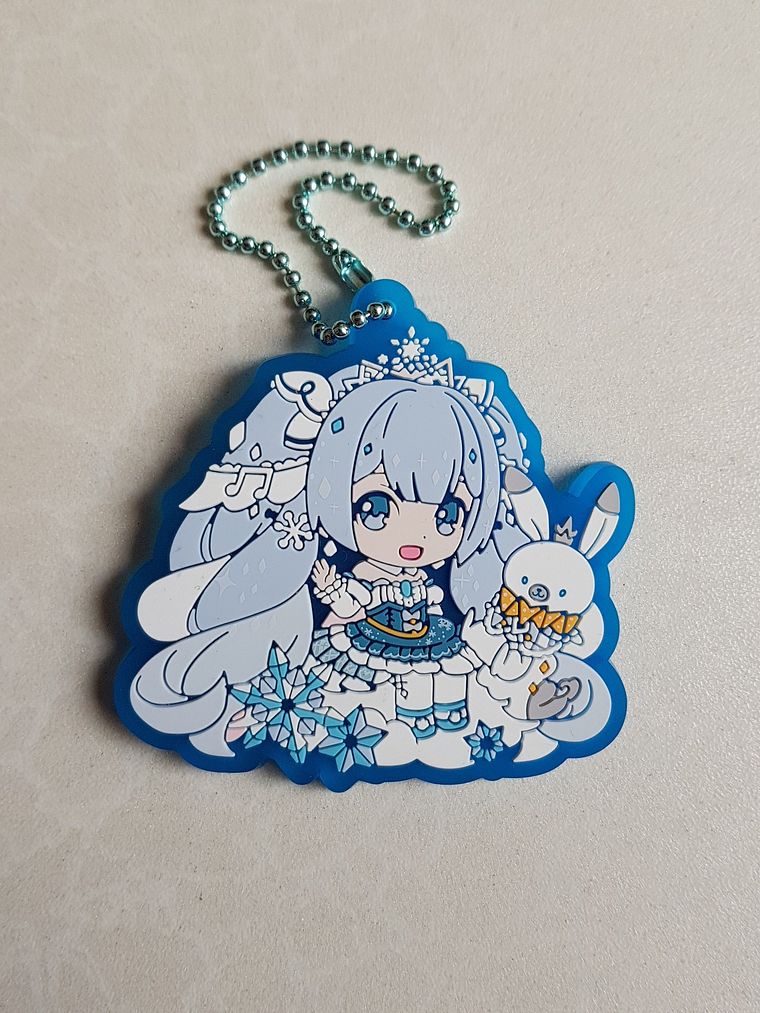 Hatsune Miku (Snow Miku 2019) - Ballchain de goma [VOCALOID] 1