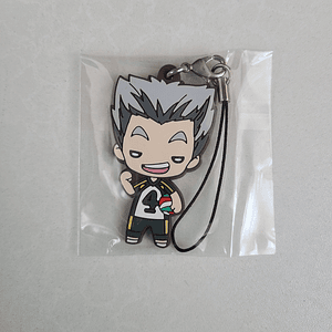 [Fukurodani] Kotaro Bokuto - Strap de goma Nitotan [Haikyuu]