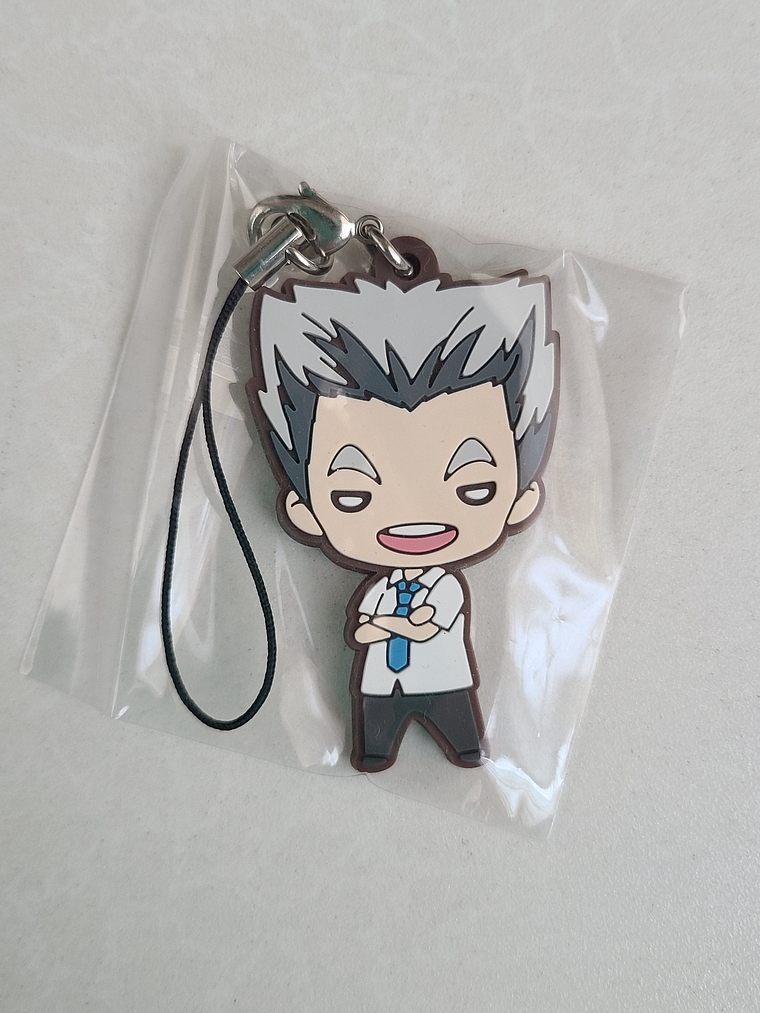 [Fukurodani] Kotaro Bokuto - Strap de goma Nitotan [Haikyuu] 1