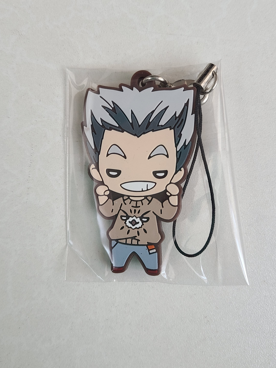 [Fukurodani] Kotaro Bokuto - Strap de goma Nitotan [Haikyuu] 1