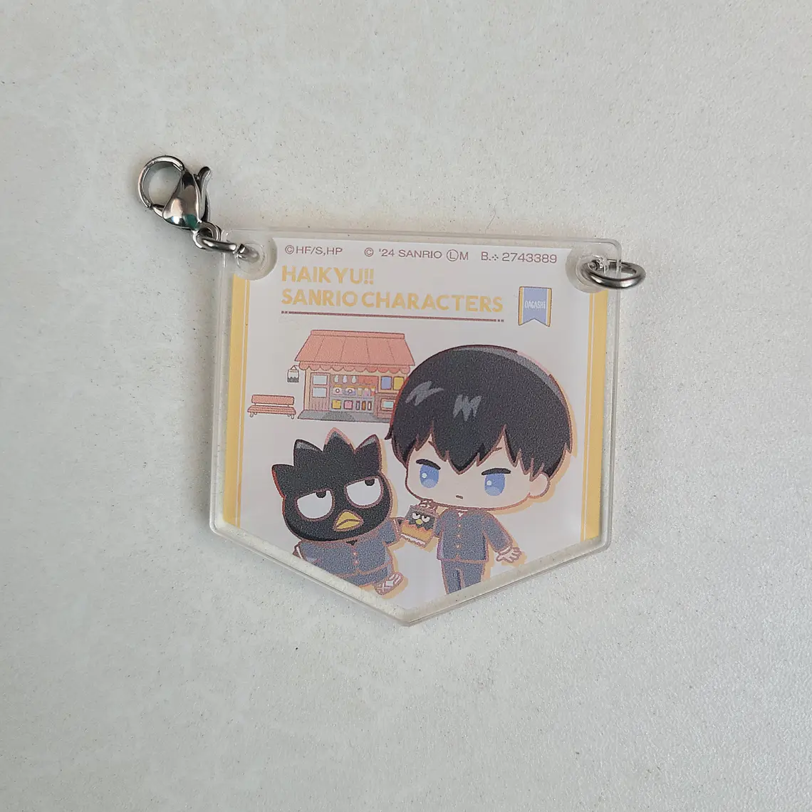 [Karasuno] Kageyama Tobio - Colgante acrílico SANRIO [Haikyuu] 1