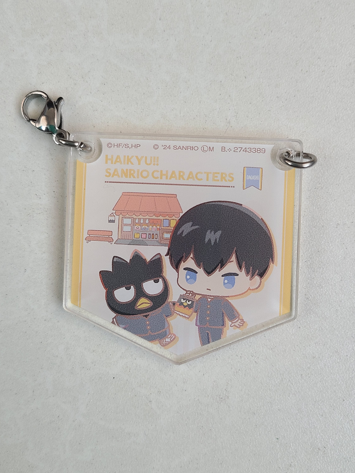 [Karasuno] Kageyama Tobio - Colgante acrílico SANRIO [Haikyuu] 1