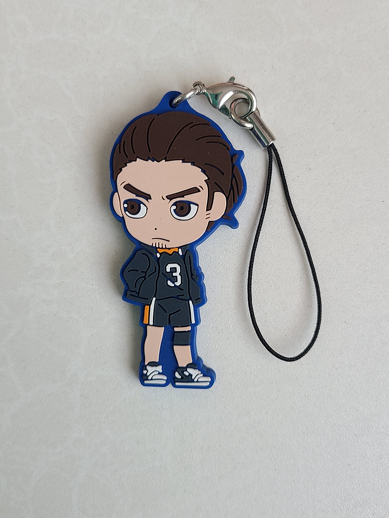 [Karasuno] Azumane Asahi - Strap de goma [Haikyuu] 1