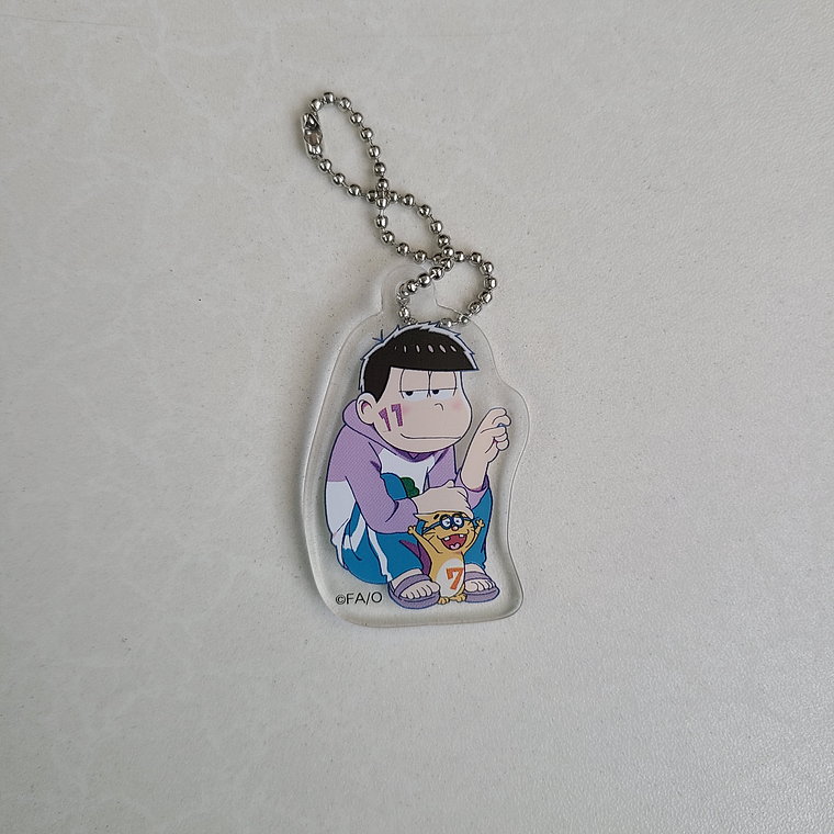 Ichimatsu Matsuno - Ballchain acrílico 7-Eleven [Osomatsu-san] 1