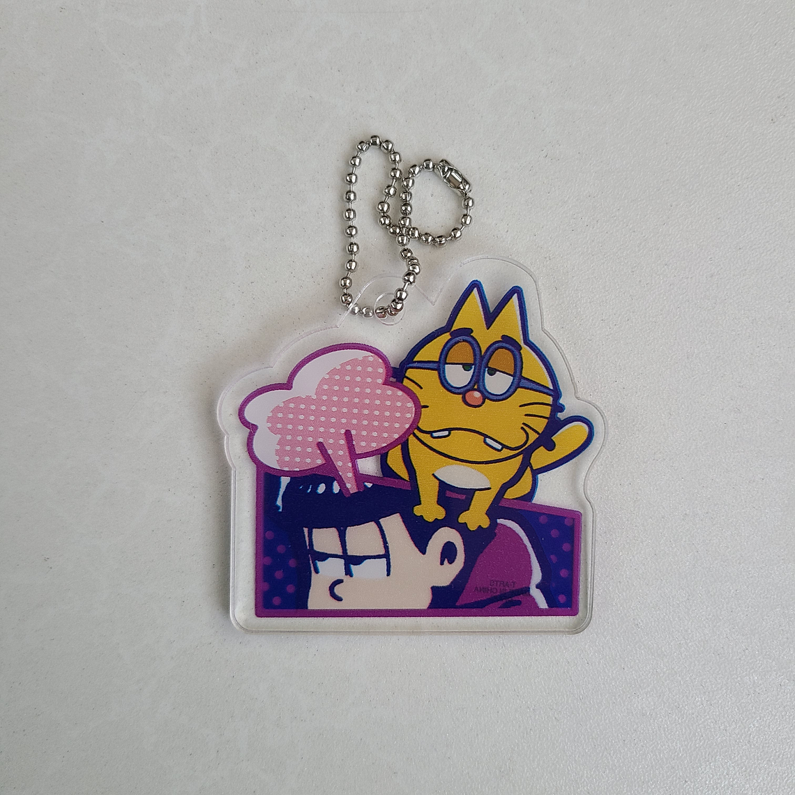 Ichimatsu Matsuno - Ballchain acrílico letra [Osomatsu-san] 1