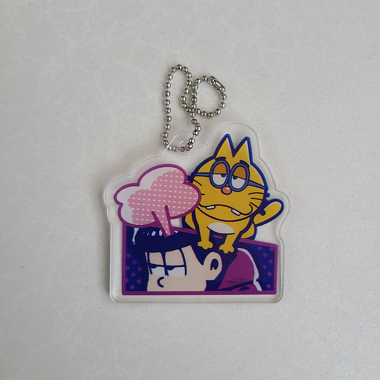 Ichimatsu Matsuno - Ballchain acrílico letra [Osomatsu-san] 1