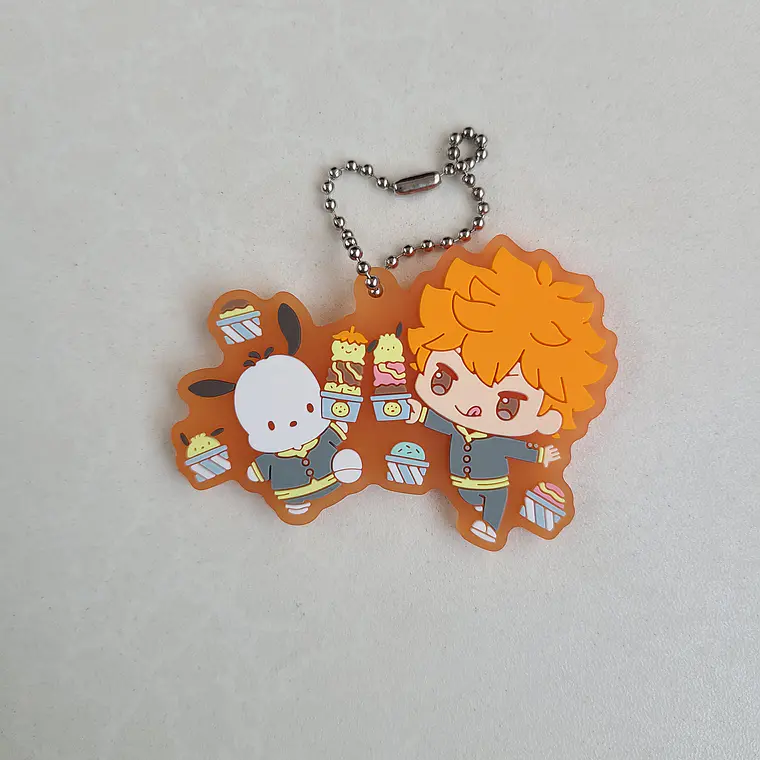 [Karasuno] Hinata Shoyo - Ballchain de goma SANRIO [Haikyuu] 1