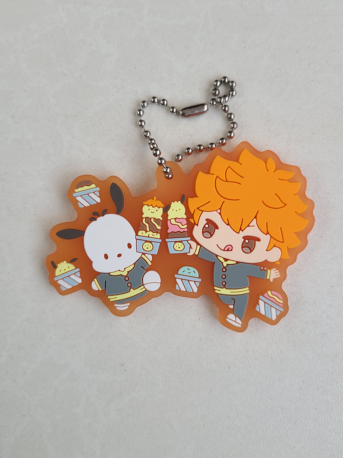 [Karasuno] Hinata Shoyo - Ballchain de goma SANRIO [Haikyuu] 1