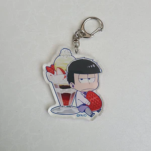 Ichimatsu Matsuno - Llavero acrílico animate cafe [Osomatsu-san]