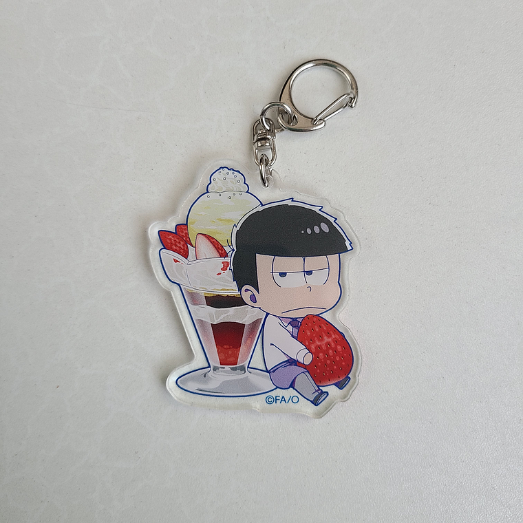 Ichimatsu Matsuno - Llavero acrílico animate cafe [Osomatsu-san] 1