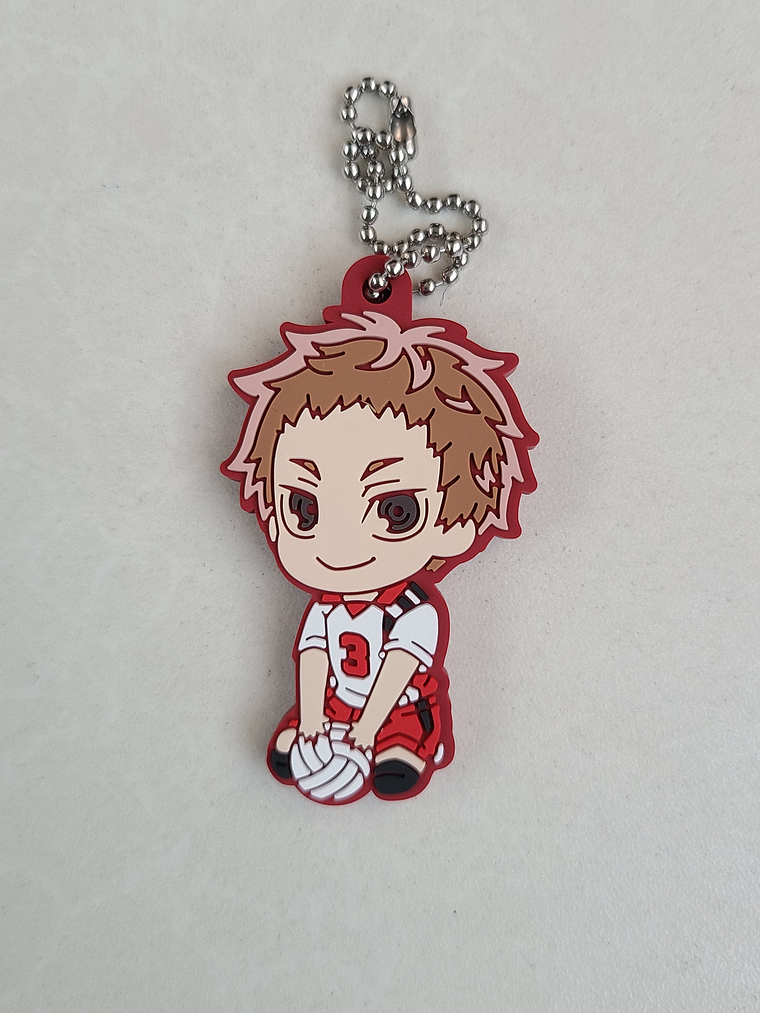 [Nekoma] Yaku Morisuke - Strap de goma Deforaba [Haikyuu] 1