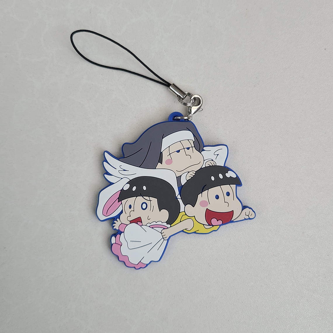 Ichi x Jyushi x Totty - Strap de goma Niitengomu [Osomatsu-san] 1