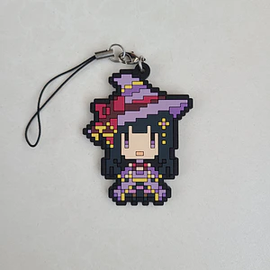 [Roselia] Rinko Shirokane - Strap de goma Pixel Art [Bang Dream]