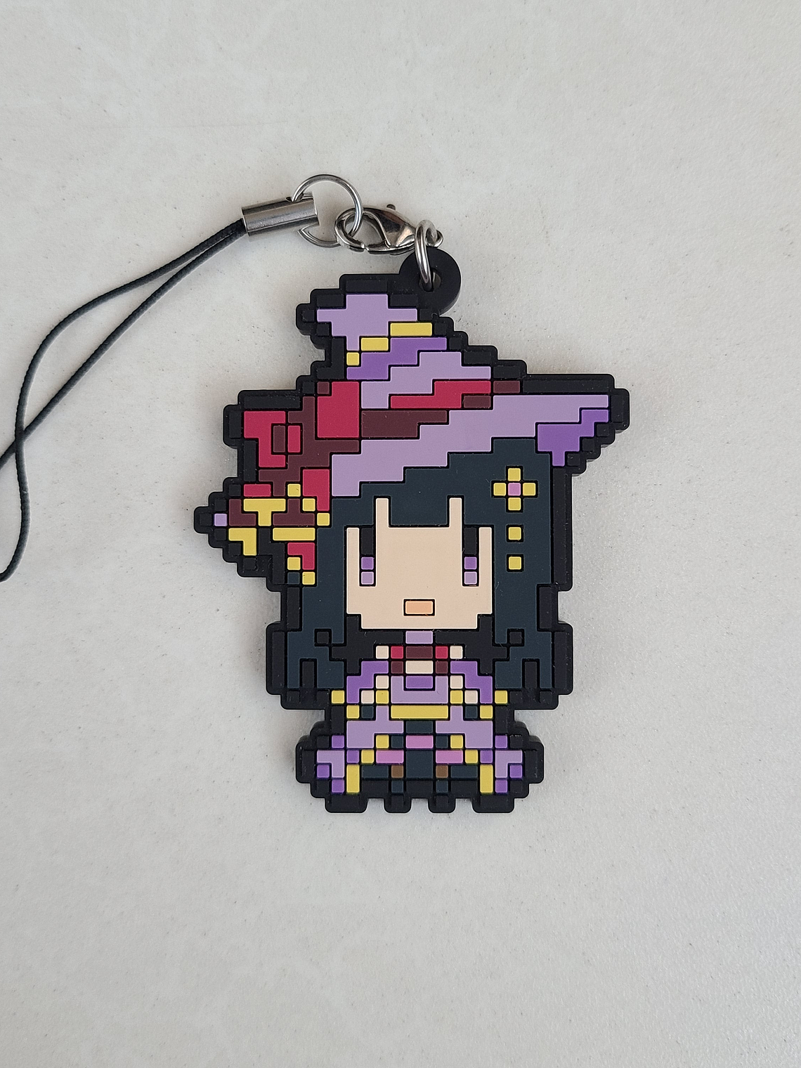 [Roselia] Rinko Shirokane - Strap de goma Pixel Art [Bang Dream] 1