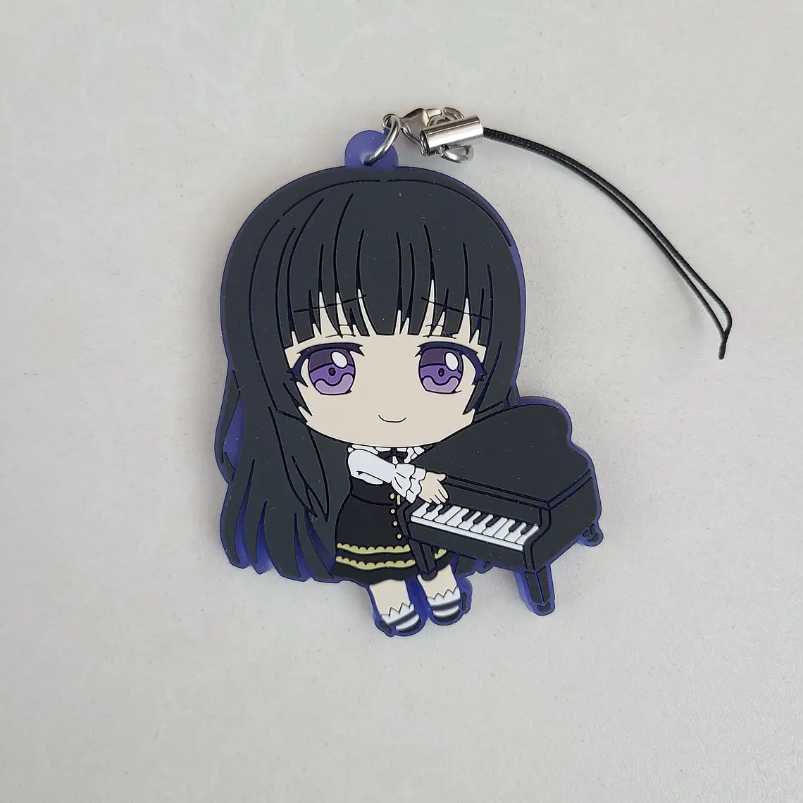 [Roselia] Rinko Shirokane - Strap de goma Mugyutto [Bang Dream] 1