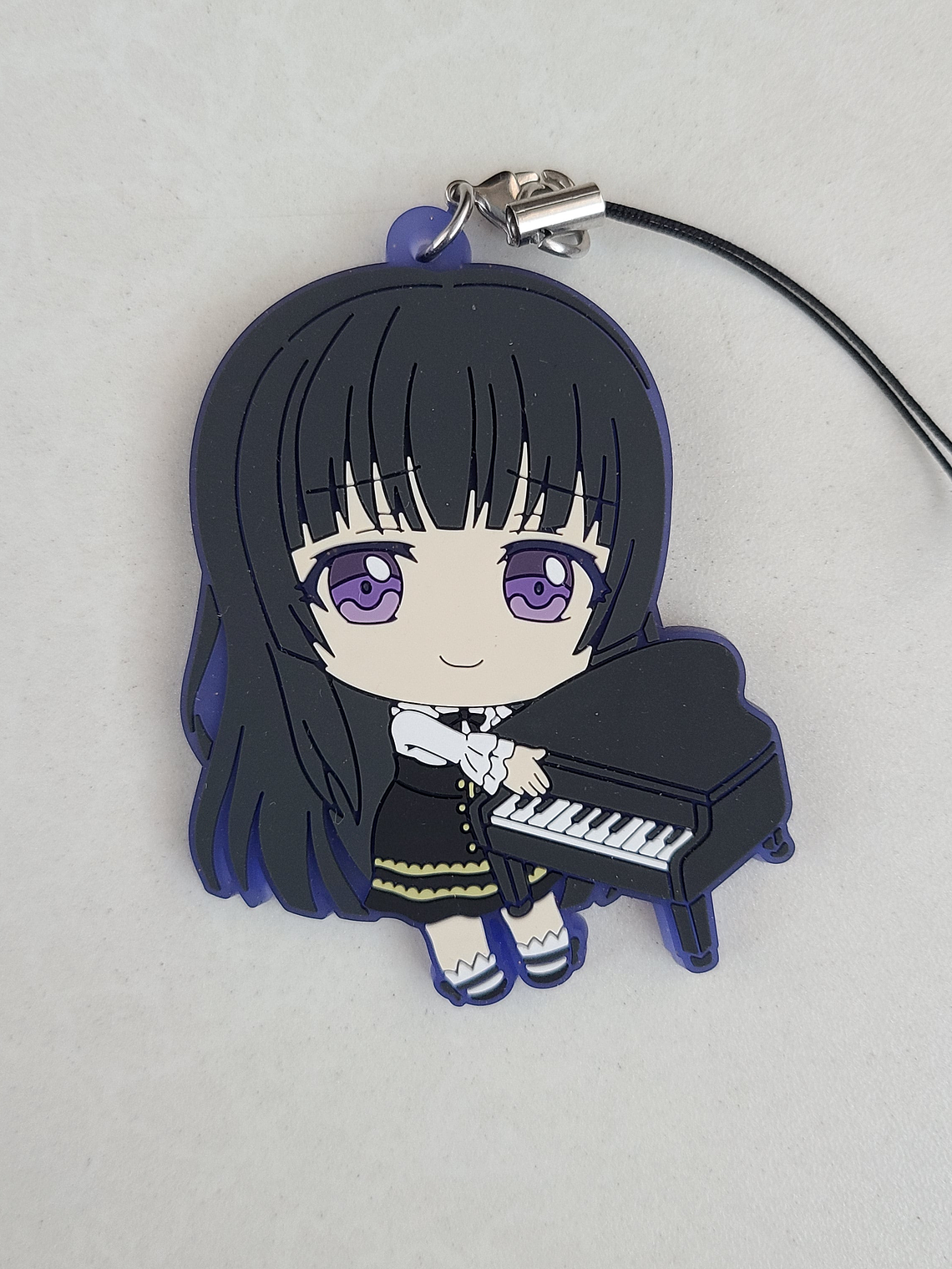 [Roselia] Rinko Shirokane - Strap de goma Mugyutto [Bang Dream] 1