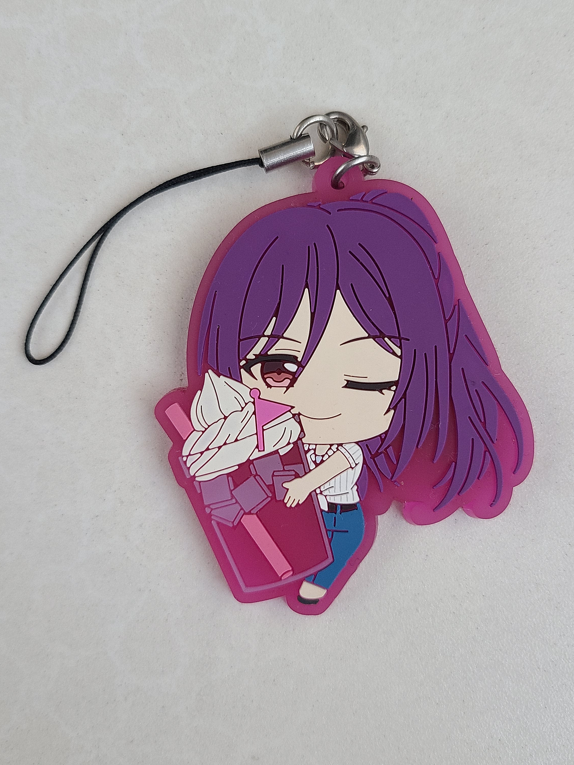 [Hello Happy World] Kaoru Seta - Strap de goma Mugyutto [Bang Dream] 1