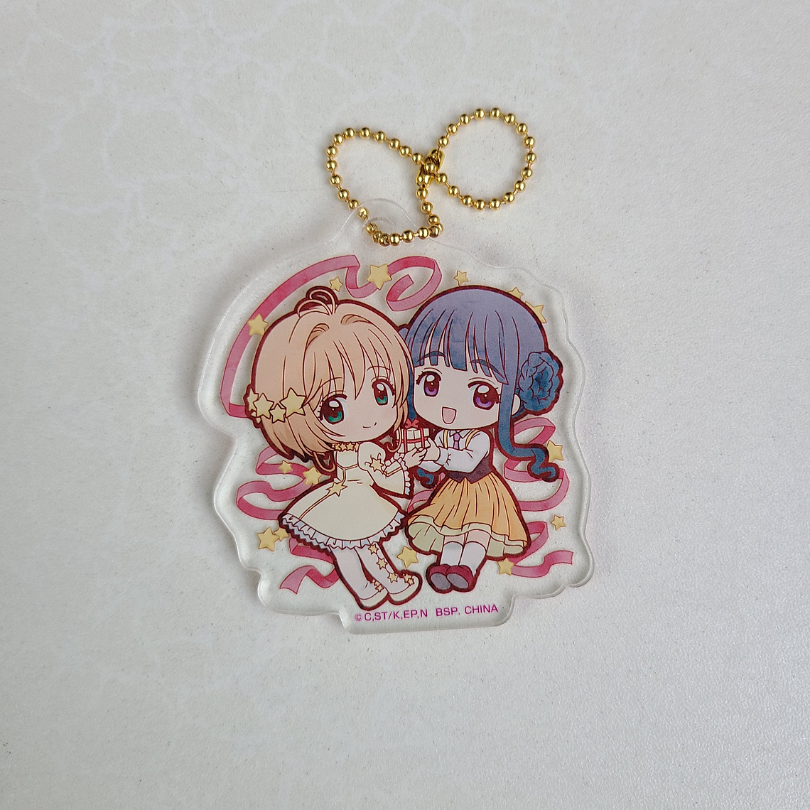 Sakura & Tomoyo - Ballchain acrílico Ichiban Kuji [Sakura Card Captors] 1