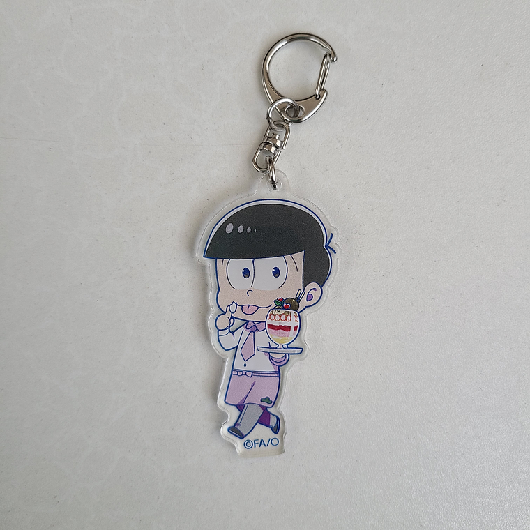 Todomatsu Matsuno - Llavero acrílico Cafe [Osomatsu-san] 1