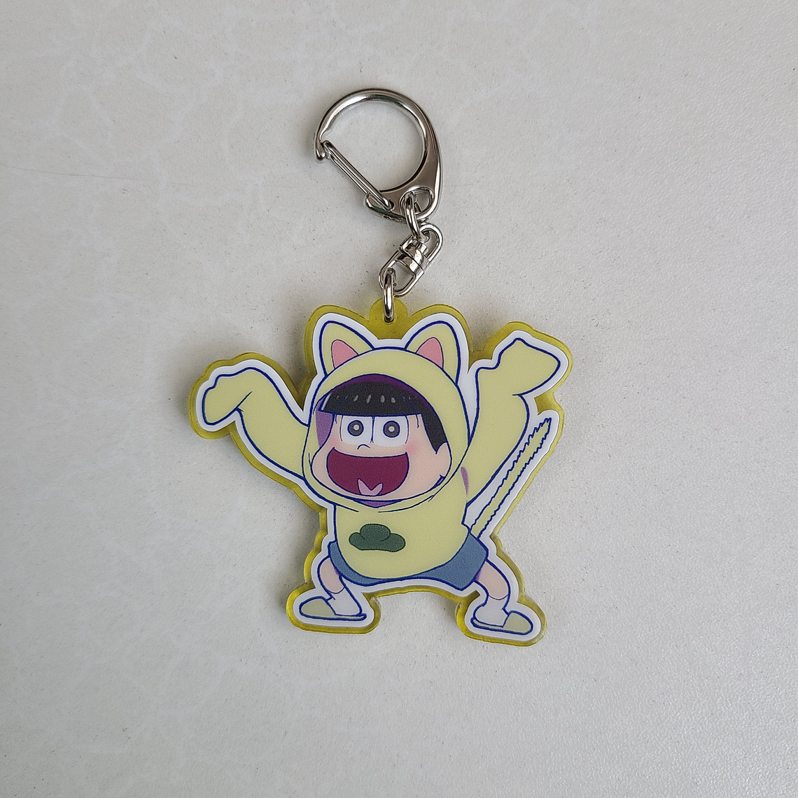 Jyushimatsu Matsuno - Llavero acrílico Nekomatsu [Osomatsu-san] 1