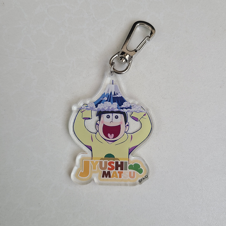 Jyushimatsu Matsuno - Llavero acrílico Fuji Q [Osomatsu-san] 1