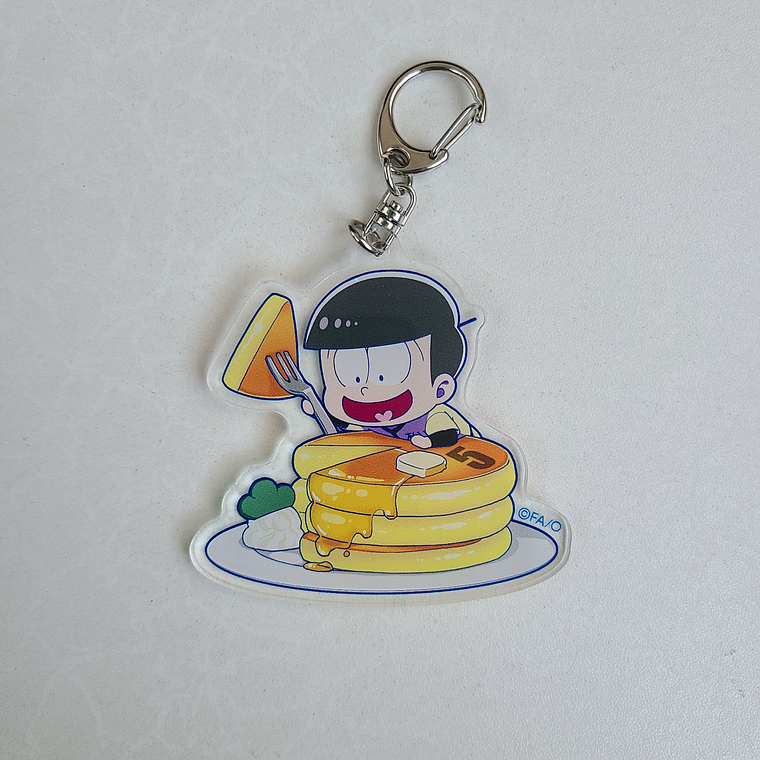Jyushimatsu Matsuno - Llavero acrílico Cafe [Osomatsu-san] 1