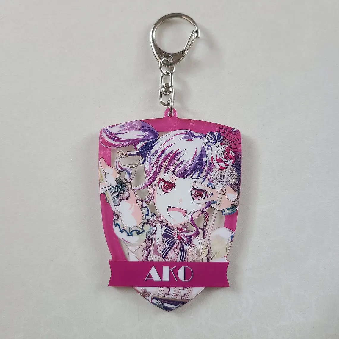 [Roselia] Ako Udagawa - Llavero acrílico Ani-Art [Bang Dream] 1