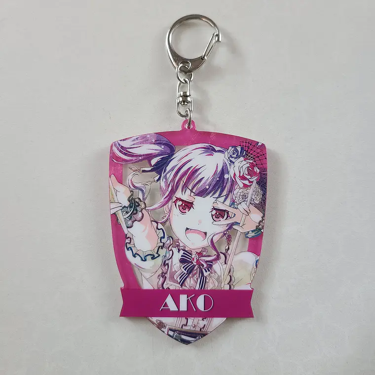 [Roselia] Ako Udagawa - Llavero acrílico Ani-Art [Bang Dream] 1