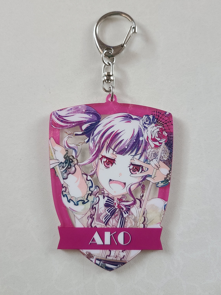 [Roselia] Ako Udagawa - Llavero acrílico Ani-Art [Bang Dream] 1