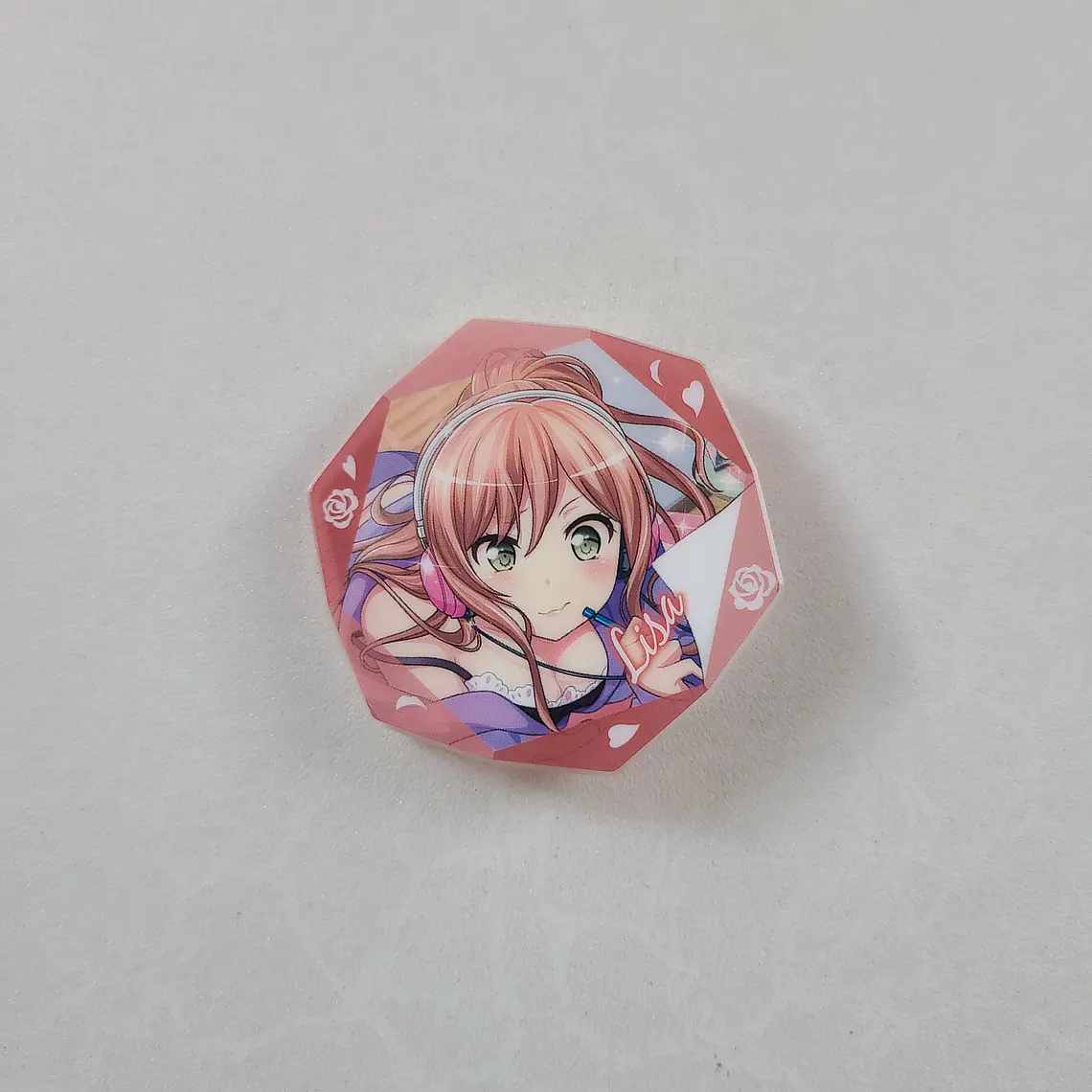 [Roselia] Lisa Imai - Pin acrílico [Bang Dream] 1