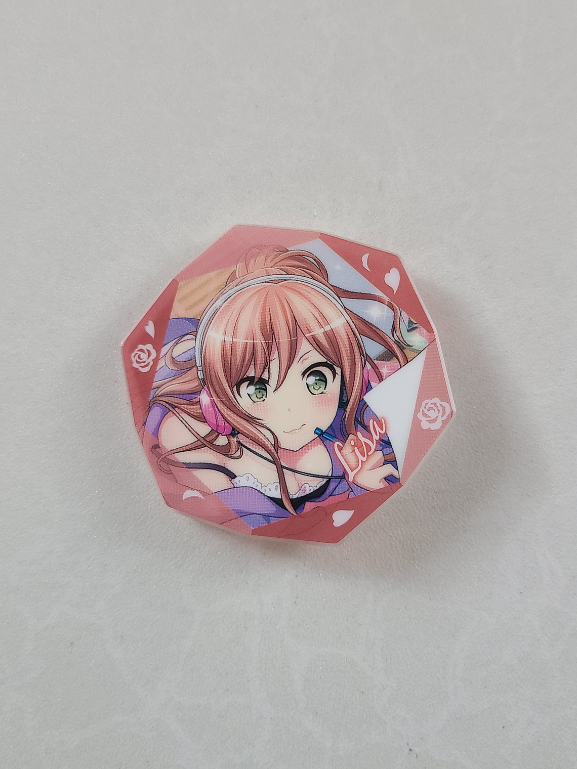 [Roselia] Lisa Imai - Pin acrílico [Bang Dream] 1