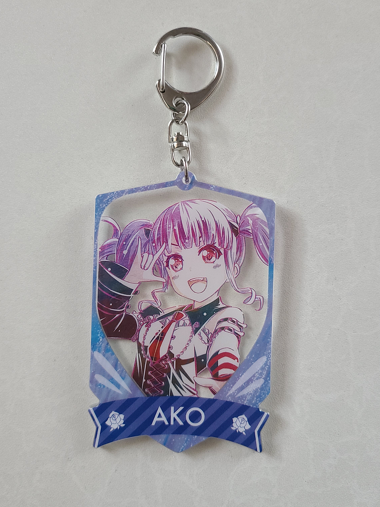 [Roselia] Ako Udagawa - Llavero acrílico Ani-Art [Bang Dream] 1