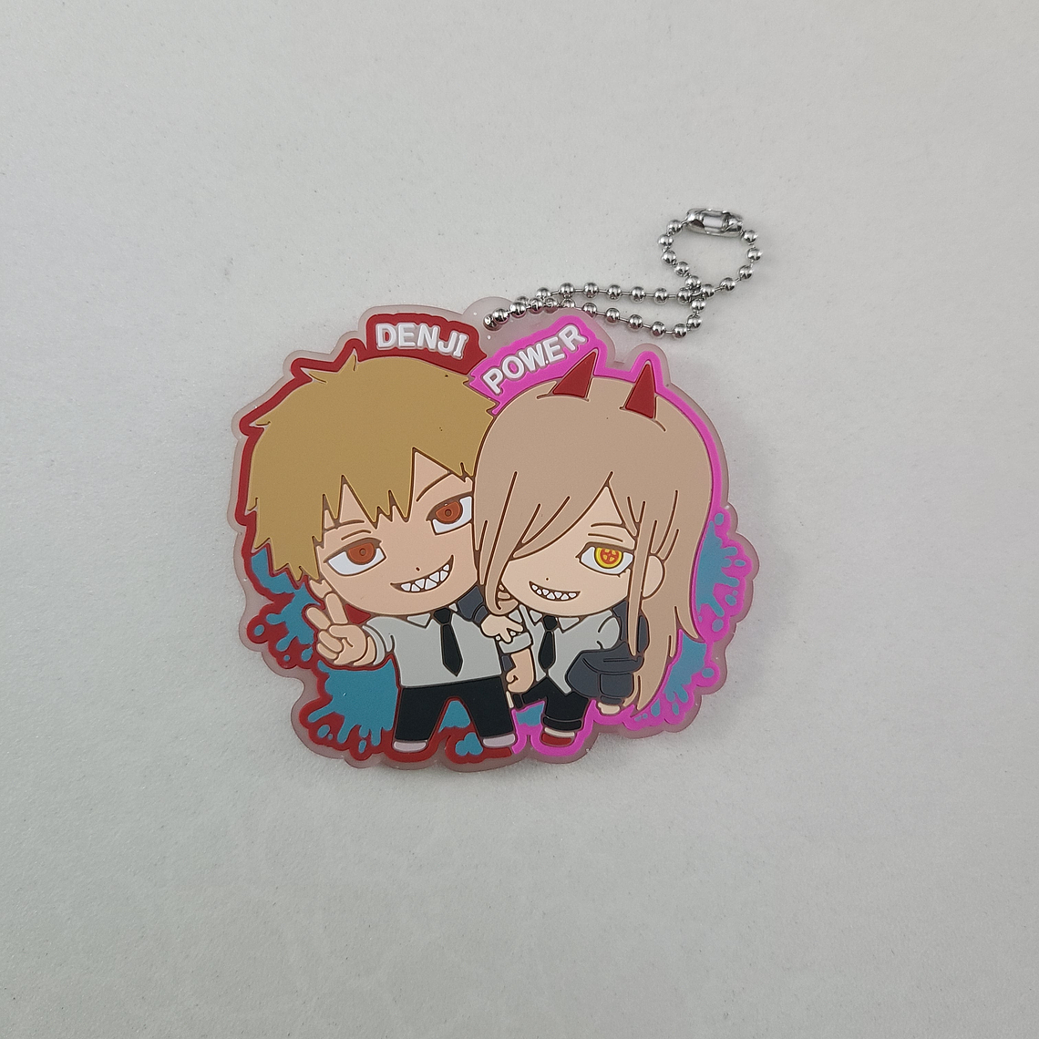 Denji & Power - Ballchain de goma [Chainsawman] 1