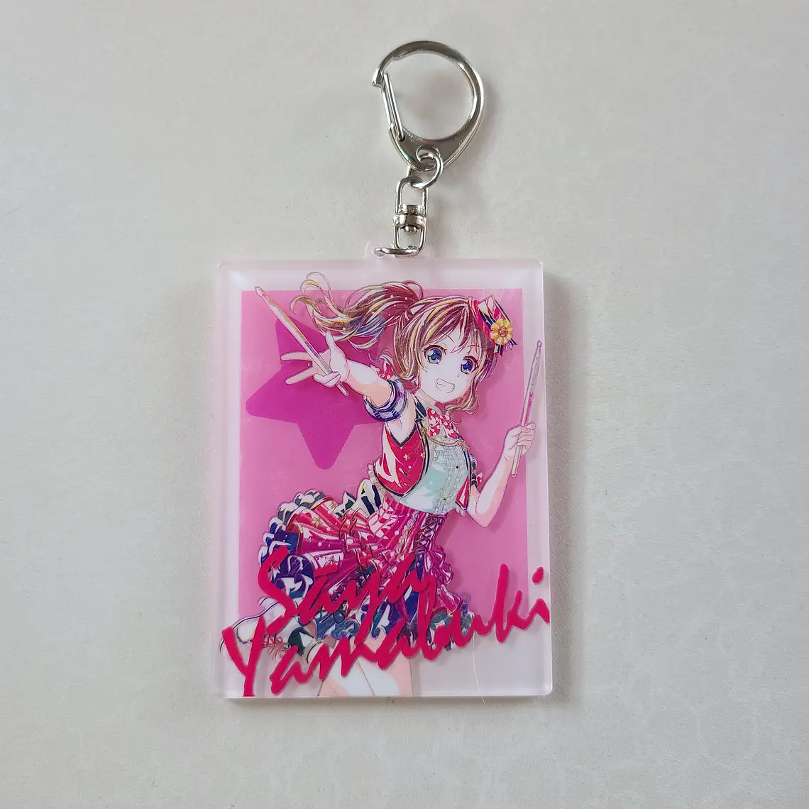 [Poppin Party] Saya Yamabuki - Llavero acrílico [Bang Dream] 1