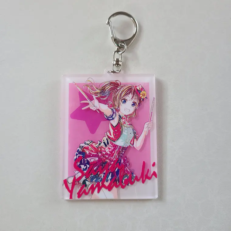 [Poppin Party] Saya Yamabuki - Llavero acrílico [Bang Dream] 1