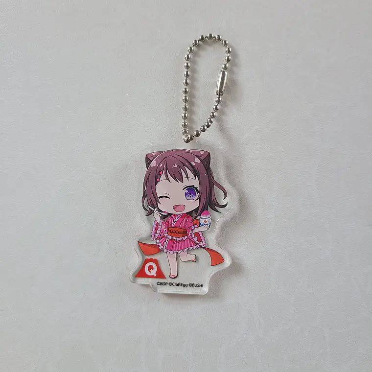 [Poppin Party] Kasumi Toyama - Ballchain acrílico Fuji-Q [Bang Dream] 1